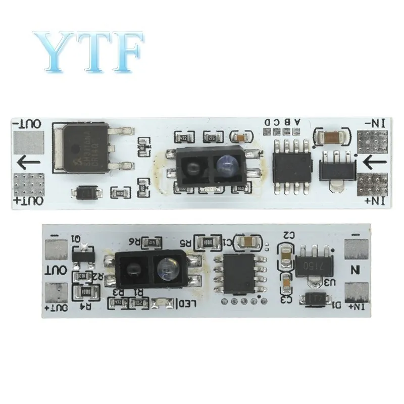 

Capacitive Module 5V-12V-24V 72W LED Dimming Control Lamps Active Components Short Distance Scan Sweep Hand Sensor