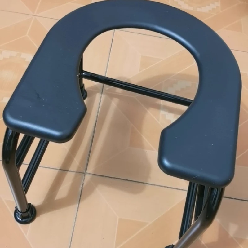

Discounted Commode Stool Elderly Mobile Toilet Portable Shower Chair Upgraded Non-Slip Toilet Seat For Pregnant Women Elders