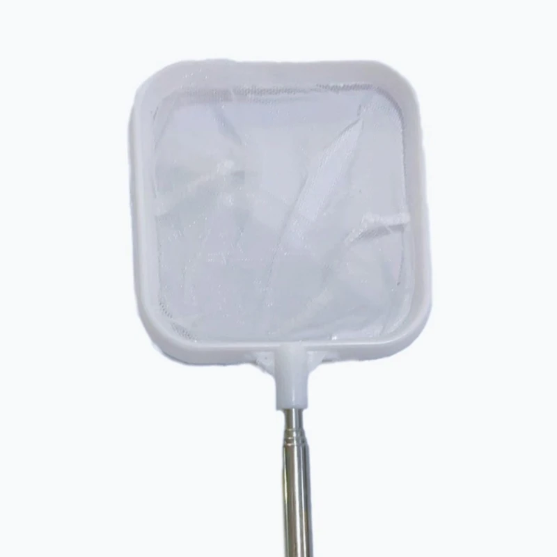 Fish Net for Fish Tanks Telescopic Rod with Removable Head for Catching Shrimp, Commercial Use Telescopic
