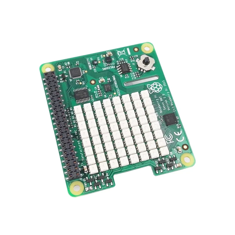 New Raspberry Pi Sense HAT with direction , pressure, humidity and temperature sensor