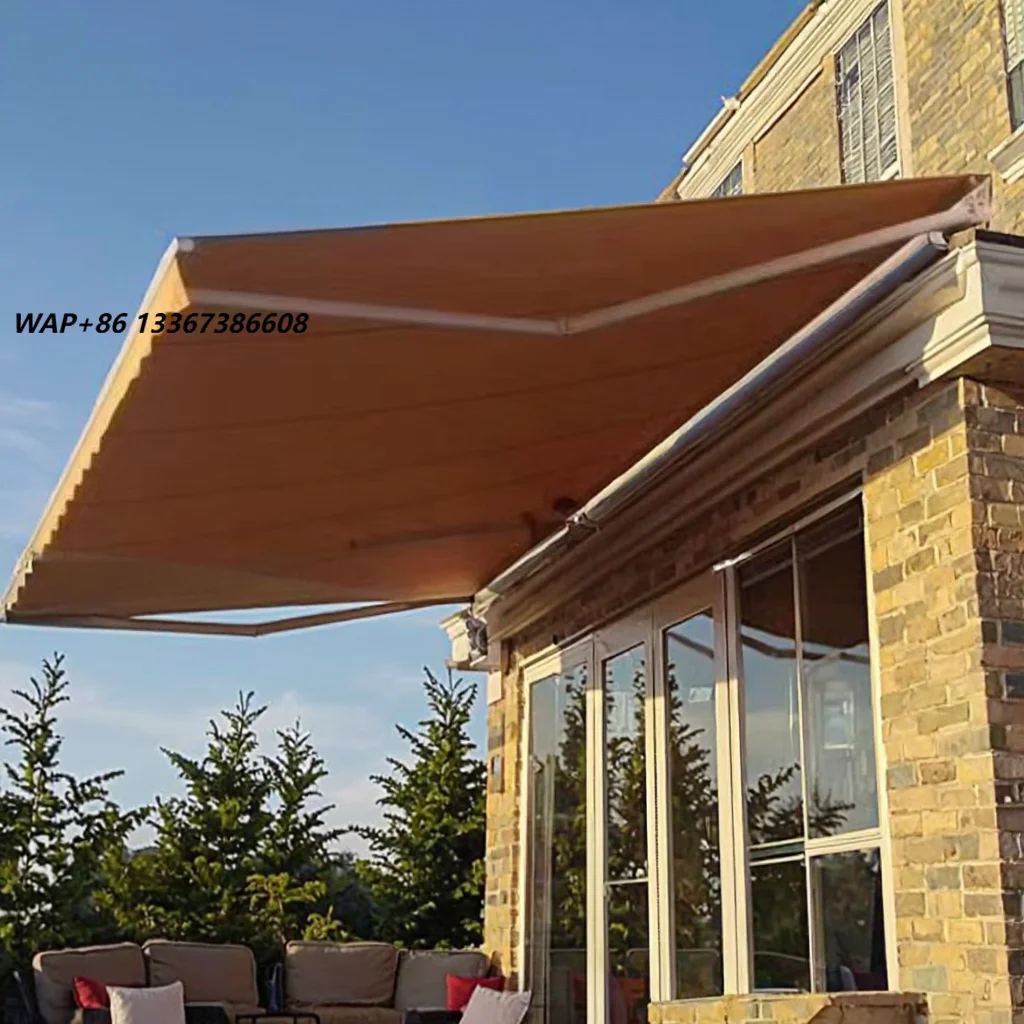 OEM ODM Luxury Auto Awning Manufacturer Outdoor Foldable Awning with Aluminum Frame Manual Operation Full Sizes & Types