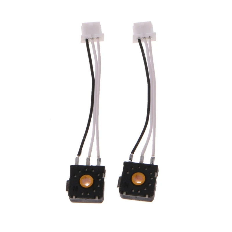 2 Piece Yellow Core Mouse Encoder Decoder For ROG Gladius III Razer Mamba Mouse Wheel Accessory 48Million Life Tool
