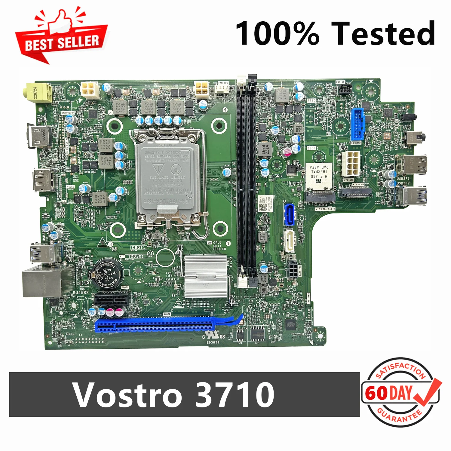 Original For Dell Vostro 3710 Desktop Motherboard 0HRFMR HRFMR