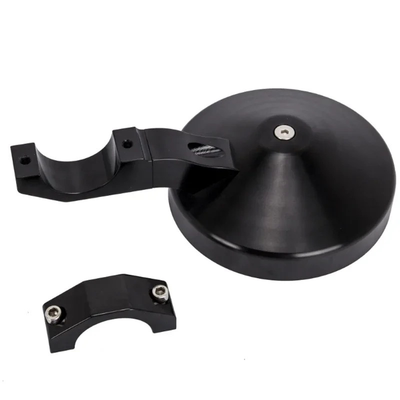 ATV UTV مرآة الرؤية الخلفية المستديرة باستخدام الحاسب الآلي 1.75/2 بوصة الذهب الأحمر المرايا الجانبية لياماها YXZ1000R ل بولاريس RZR 900 1000 الحارس 570 #5