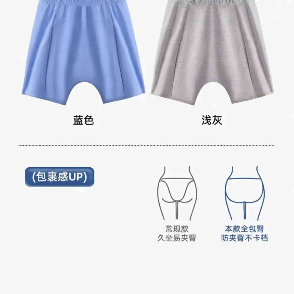 Cotton Incontinence Underwear For Men Reusable Leakproof Protective Briefs High Waist Elderly Care Soft Breathable Panties