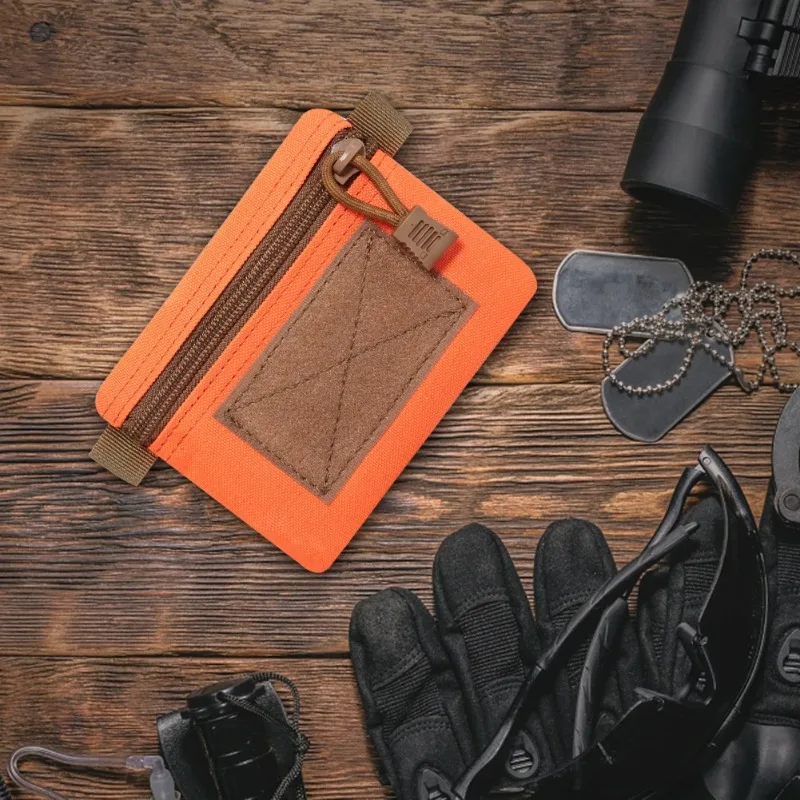 

Multi functional outdoor wallet EDC small tool for organizing and storing waist bags, card bags, ID bags, and coin purse