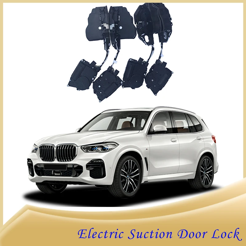 

Smart Auto Electric Suction Door Lock for BMW X5 2006-2023 Automatic Soft Close Door Super Silence Car Vehicle Door