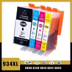 vilaxh 934xl 935xl Compatible Ink Cartridge Replacement for HP 934 935 XL for Officejet Pro 6830 6230 6815 6812 6835 Printer