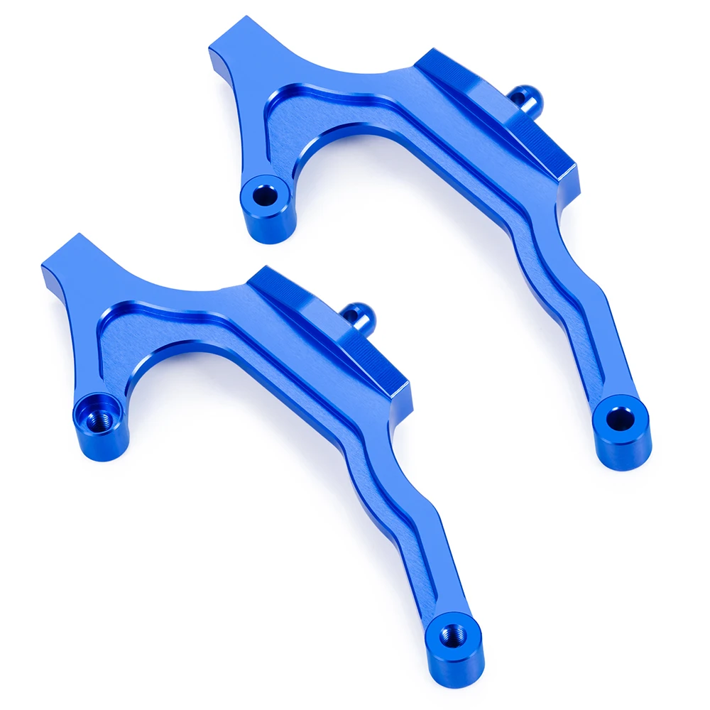 YEAHRUN 2Pcs Aluminum Alloy Rear Car Body Fixed Mount for Team Associated DR10 1/10 RC Car Upgrade Parts