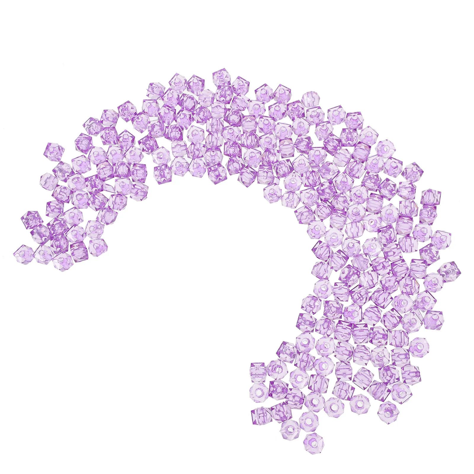 

400pcs Diy Beads Acrylic Loose Beads For Jewelry Making Crafts Earrings Necklace Bracelet Handcraft Spacer Bead Charms
