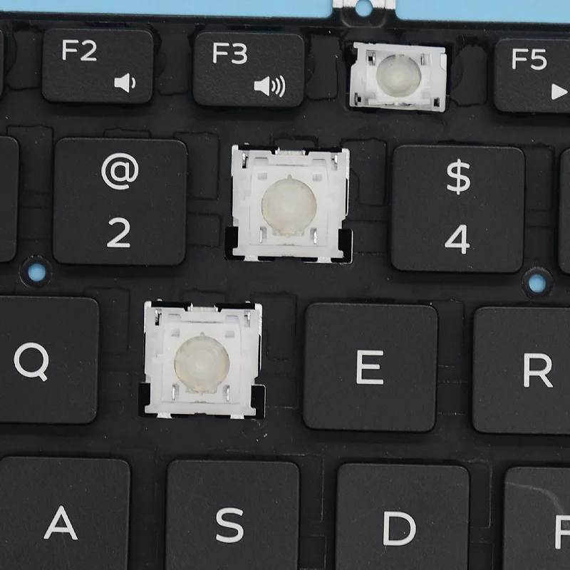 Substituição Keycap Key Cap, Clipe Scissor, Dobradiça para Dell latitude, Vostro, Inspiron, Xps Precisão, Alienware, Teclado do portátil