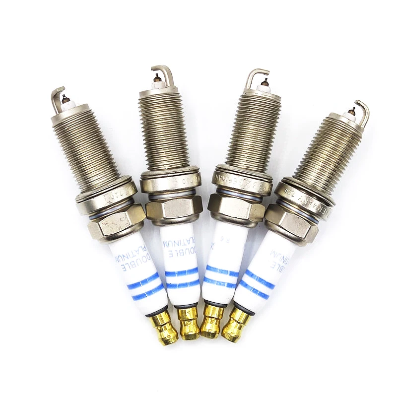 New 4pcs FR6MPP332 Iridium Spark Plug For Mercedes Benz E55 G55 S55 C230 SLR SL55 CL55 CLS55 McLaren 0242240619 car candle
