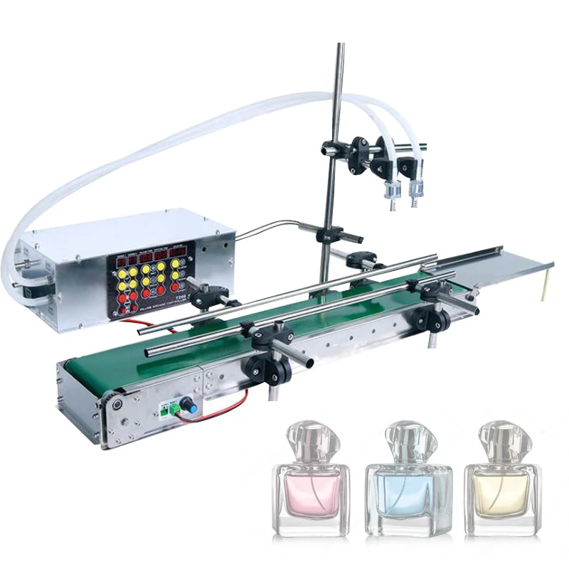 

Automatic Conveyor Belt Assembly Line Double-Head Liquid Filling Machine Intelligent Induction Quantitative High-Precision