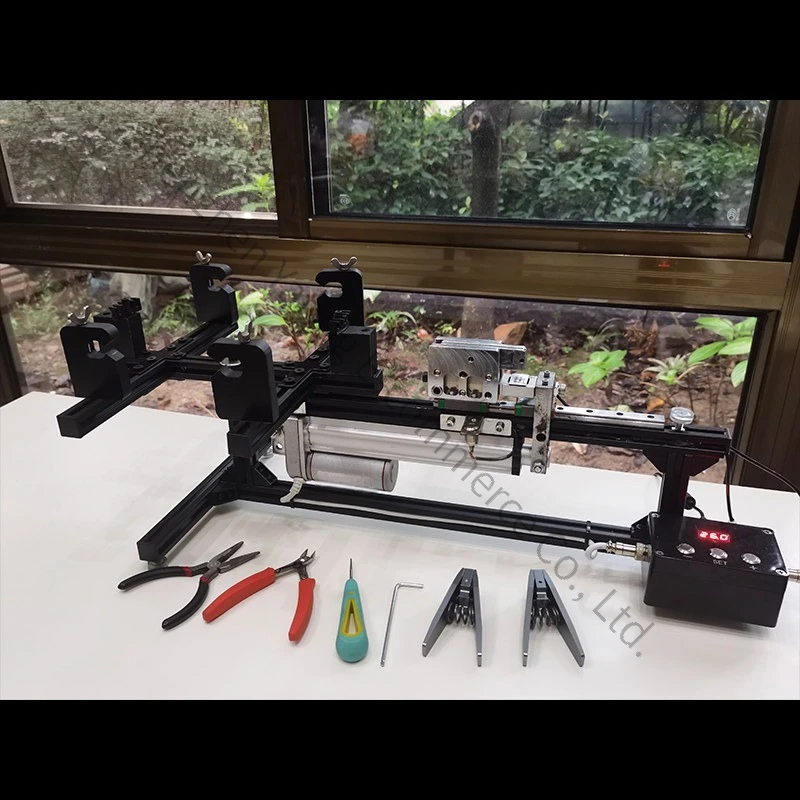 New Badminton Racket Pulling Machine, Badminton Threading Machine/badminton Pulling Machine Computer Chip Automatic Control