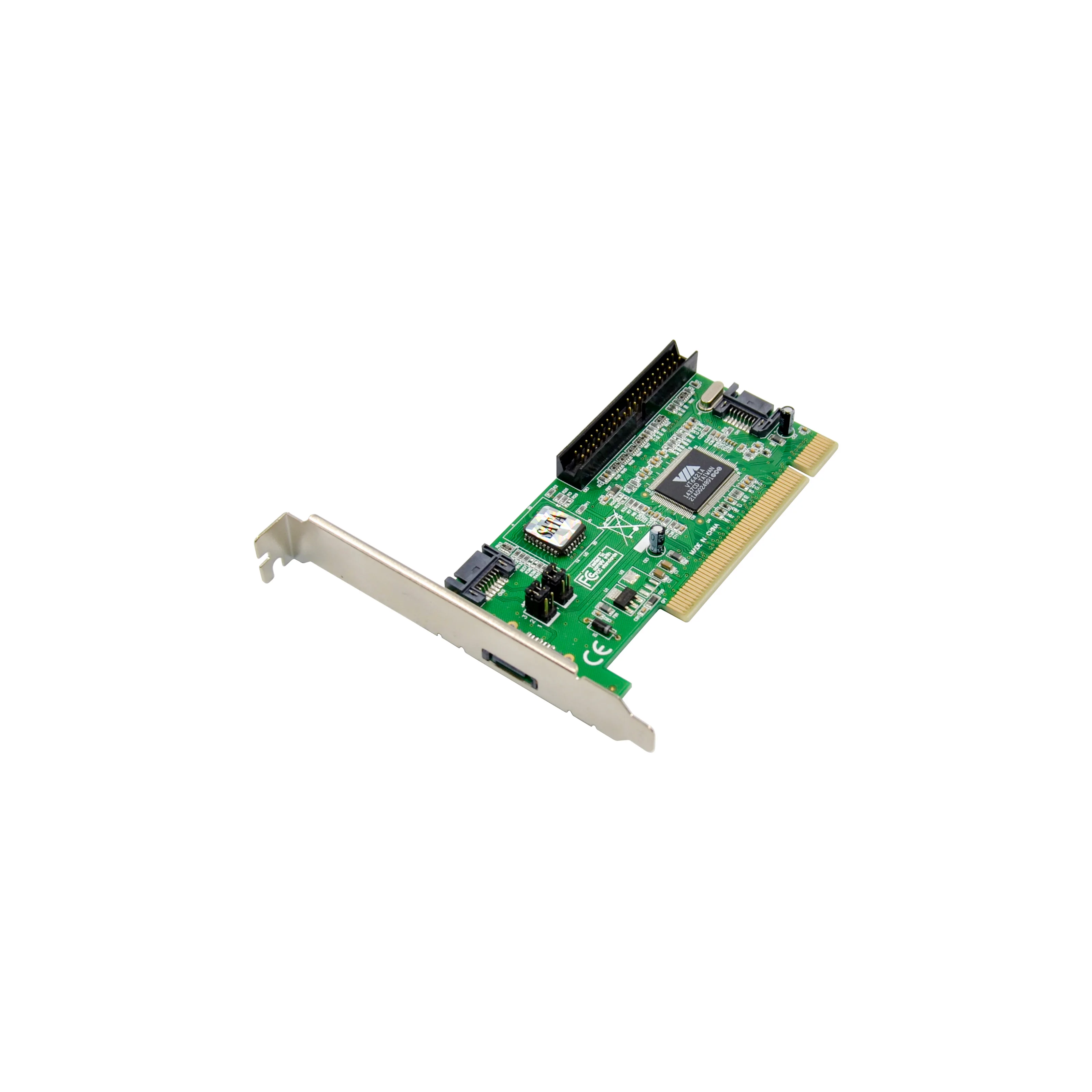 Sunweit ST515 VIA VT6421A Controlador SATA Raid e IDE de 3 portas Placa PCI PCI SATA IDE