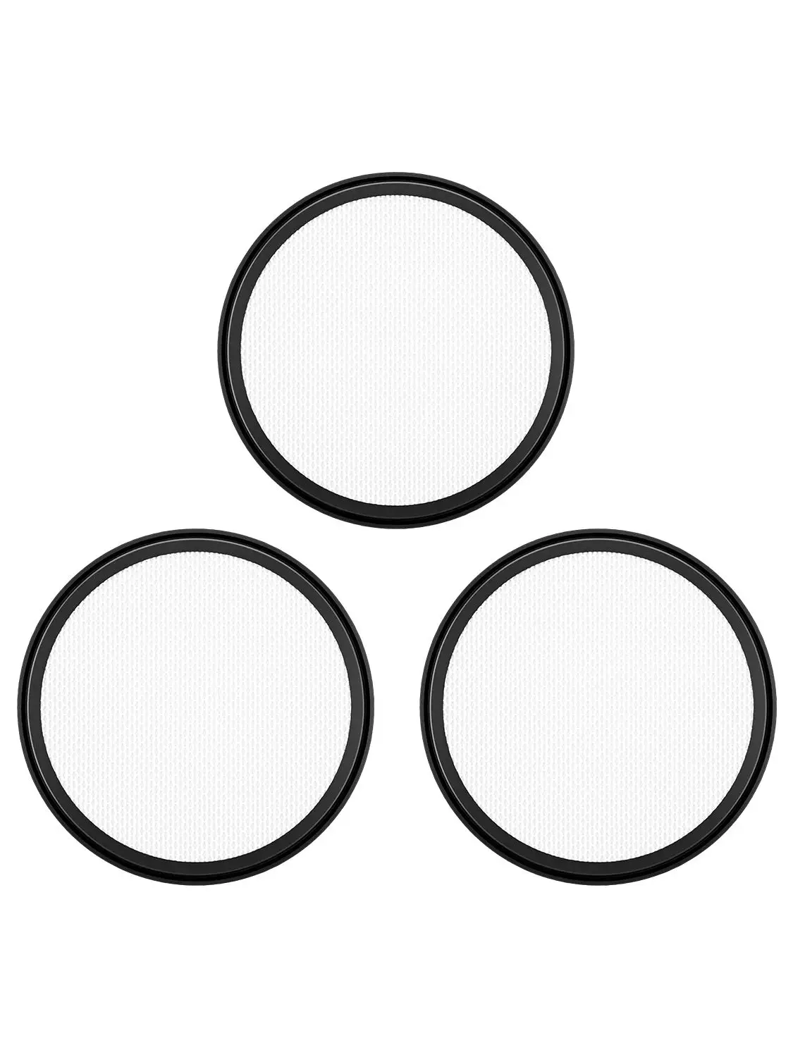 Image of 3-teiliger Ersatz-Hepa-Filter für das Zubehör des kabellosen Stabstaubsaugers Kissof S17 Pro