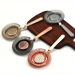 1PC Stainless Steel Strainer Bar Strainer Cocktail Strainer for Drinkware Bar Accessorie Bar Tools