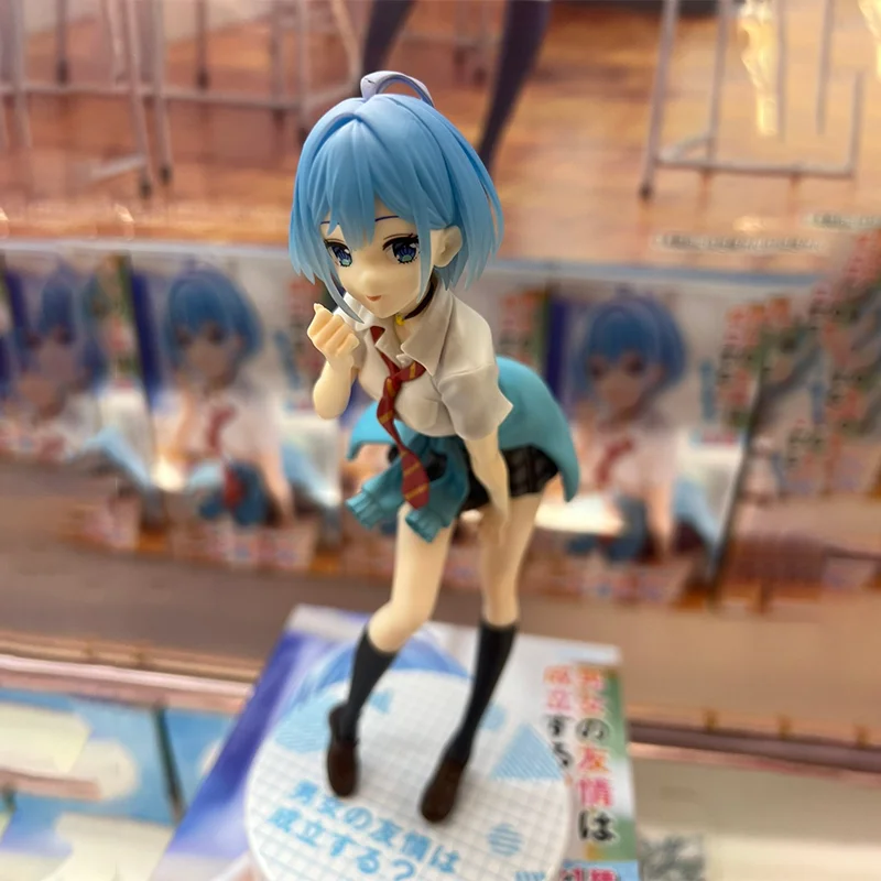 

【IN STOCK】100%Authentic FuRyu Original Danjo No Yuujou Wa Seiritsu Suru (Iya, Shinai!!) Inuzuka Himari Trio-Try-iT Figure Model