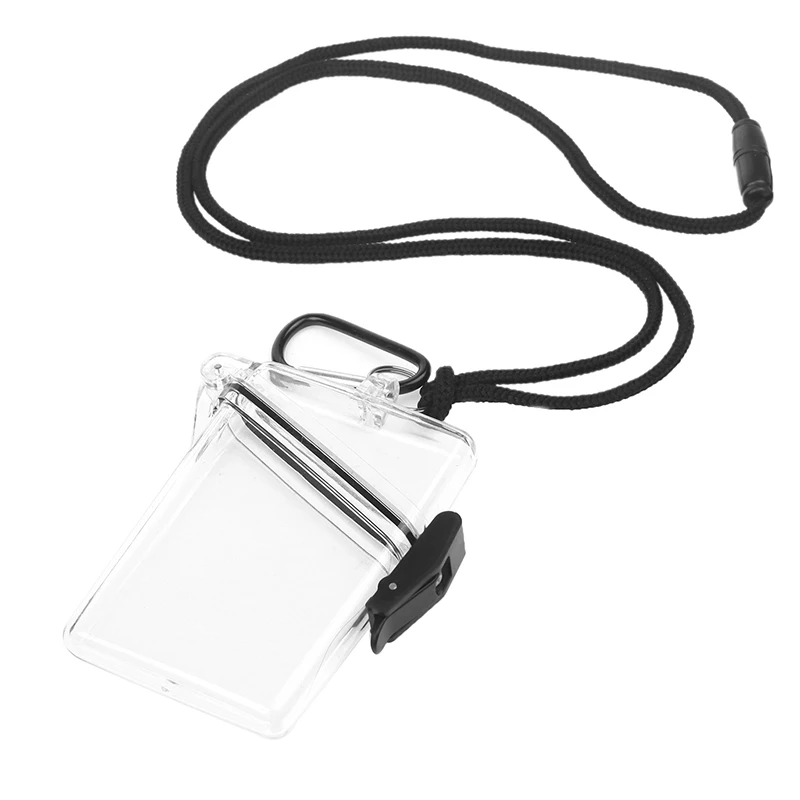 الغوص التجديف صندوق مقاوم للماء والعتاد الملحقات حاوية حالة حبل كليب لمفاتيح بطاقات الهوية المال