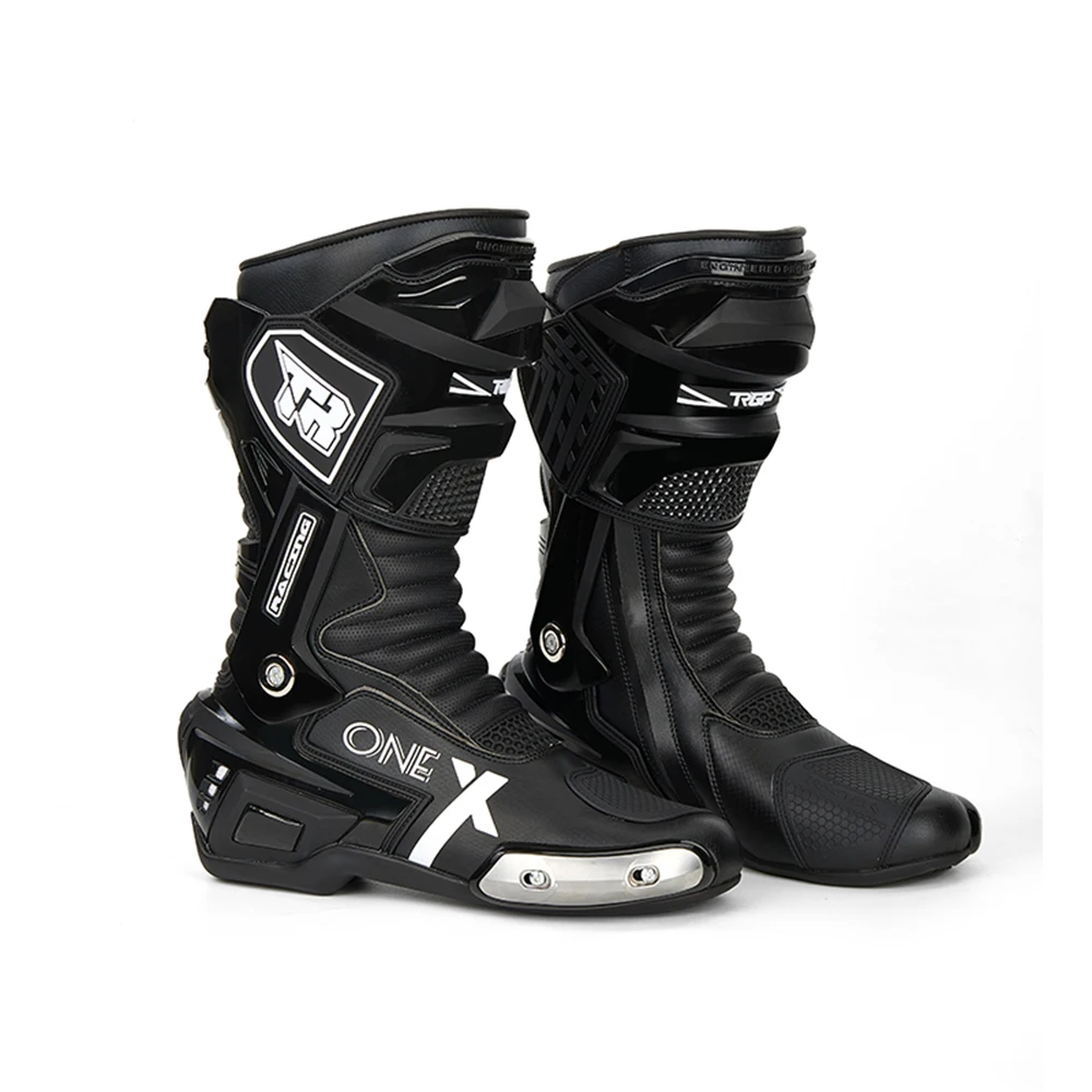 

Professional Motocross Boots Motorcycle Off-road Boots Motorcycle Shoes Non-slip Moto Protector 4 Colour Size 39-46