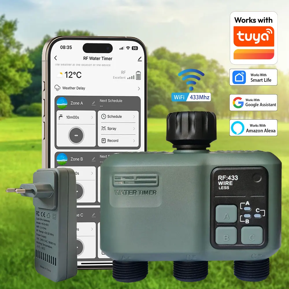 Tuya RF433 Wifi Aut…