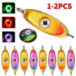 Fishing Lure Trap Light Rotatable Underwater Eye Shape Fishing Lure Light Deep Drop Underwater Fishing Light for Attracting Fish