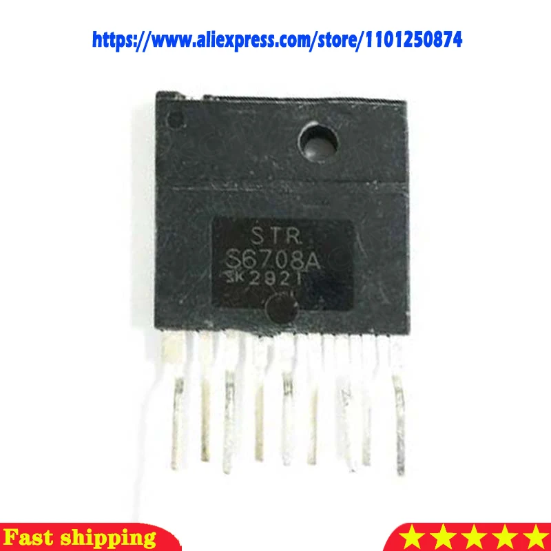 5pcs/lot STRS6708 STRS6708A ZIP-9 In Stock