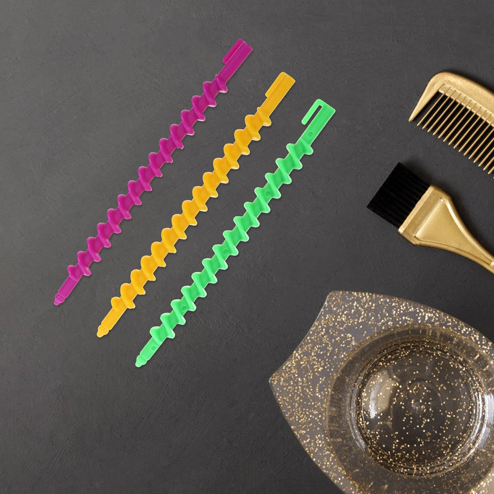 

40 шт., спиральная завивка для средних волос, мягкие щипцы для завивки из АБС-пластика, стильные кудри для салона домашнего использования, ролики для завивки, спиральные стержни для завивки волос, парикмахерские услуги