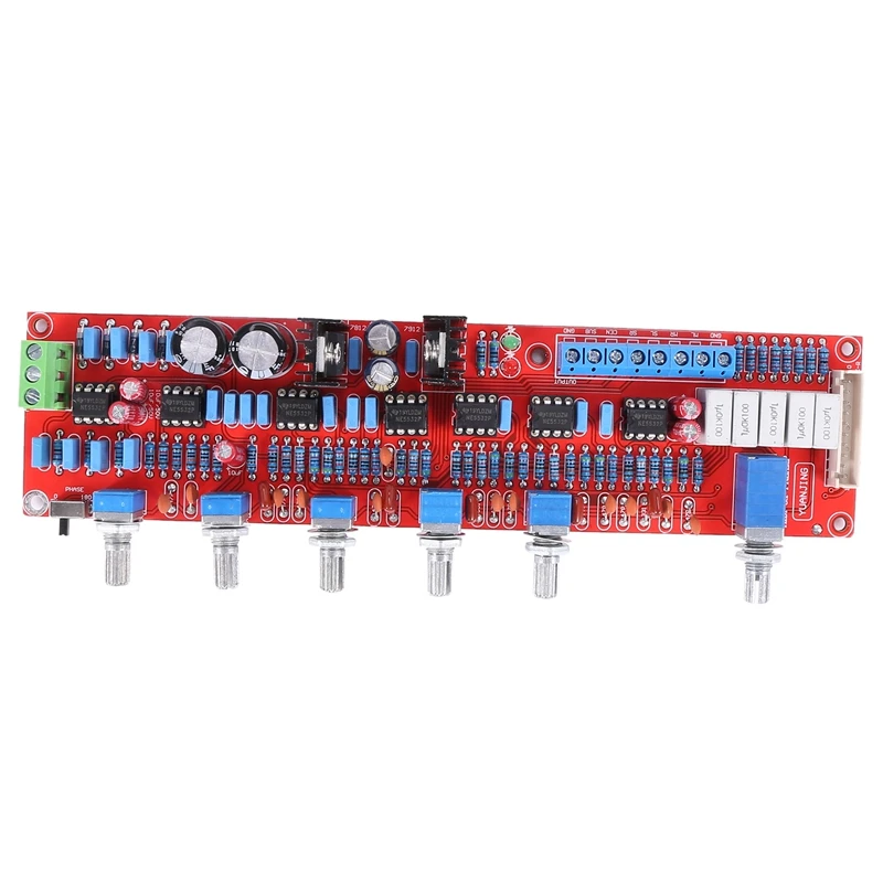 【HOT】NE5532 Preamplifier Bord HIFI 5.1 Tone Plate Volume Control Panel Preamp Mixer Board Pre-Amplifier Board