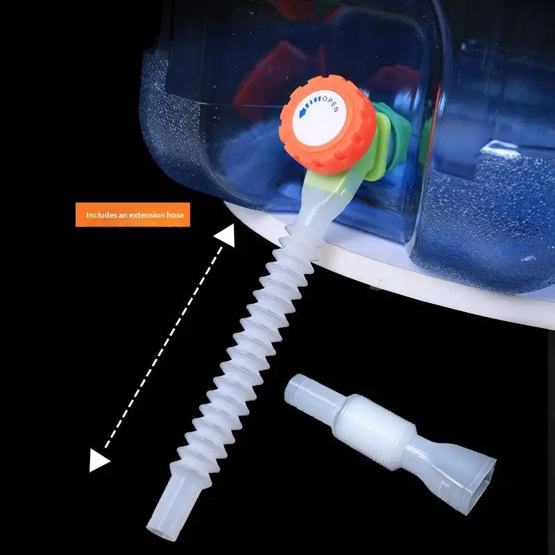 1Pcs Flexible Faucet Extension Tube Portable Telescopic Faucet Extender Hose Water Bucket Accessories For Outdoor Camping