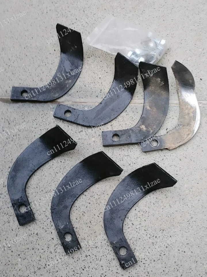 

Garden Tiller Attachment Kit - Rotary Blades, Trencher & Soil Knife for Micro-Cultivator & Soil Preparation