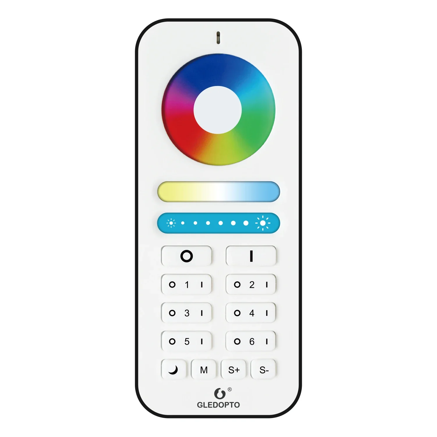 

GRADE ZIGBEE PRO Series 2.4G R F 6 Packet, Remote Control, Smart Touch Dimming RGB + CCT