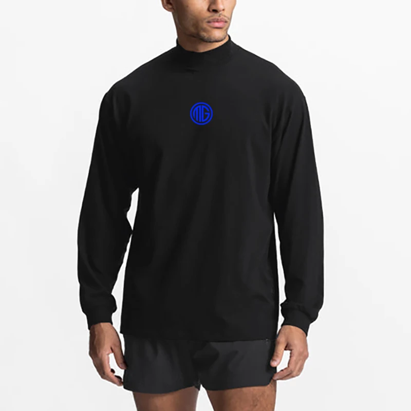 New Men's Sporting Cool Fashion Clothing Keep Fit T Shirt Running O-Neck Fitness Fashion Long Sleeve Workout TShirts