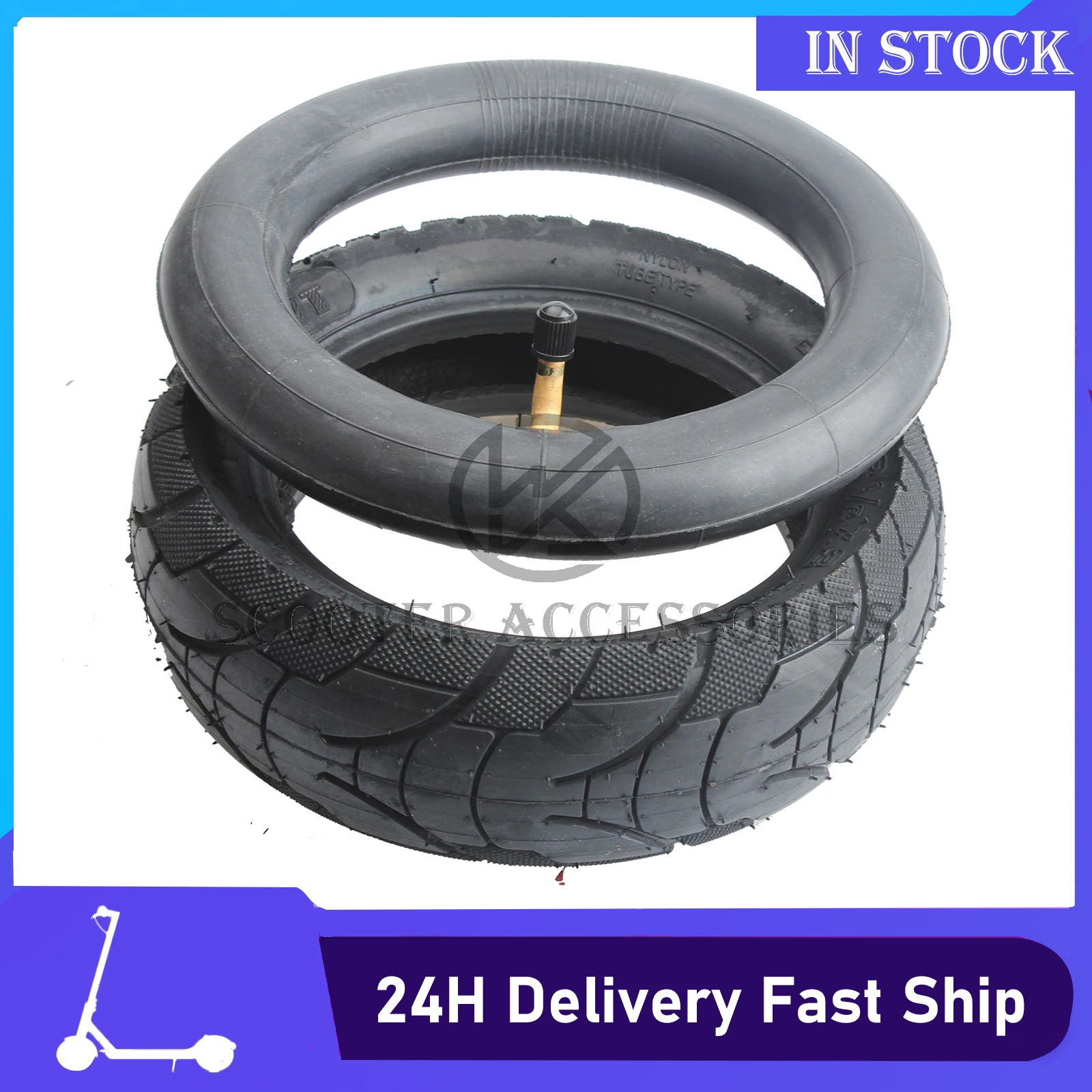 Electric scooter tire TUOVT 8 1/2x3 inner tube outer tire 8.5-inch tire 8.5x3 inflatable wheel suitable for electric bicycles