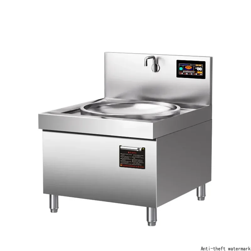 

Горячий продавать 2025 года — мощная индукционная плита для заводов, столовых и ресторанов — индукционная плита из нержавеющей стали