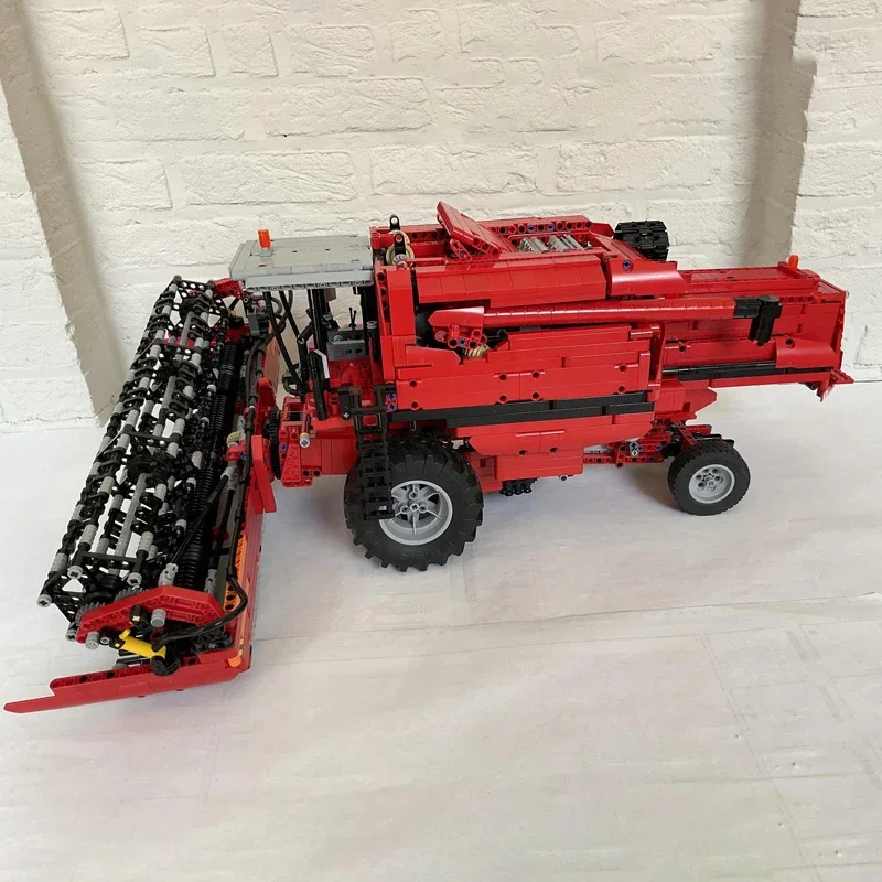 NEW 1:17 Large Combine Harvester 3465PCS Model Buiding Kit Block Self-locking Bricks Birthday Christmas Gift