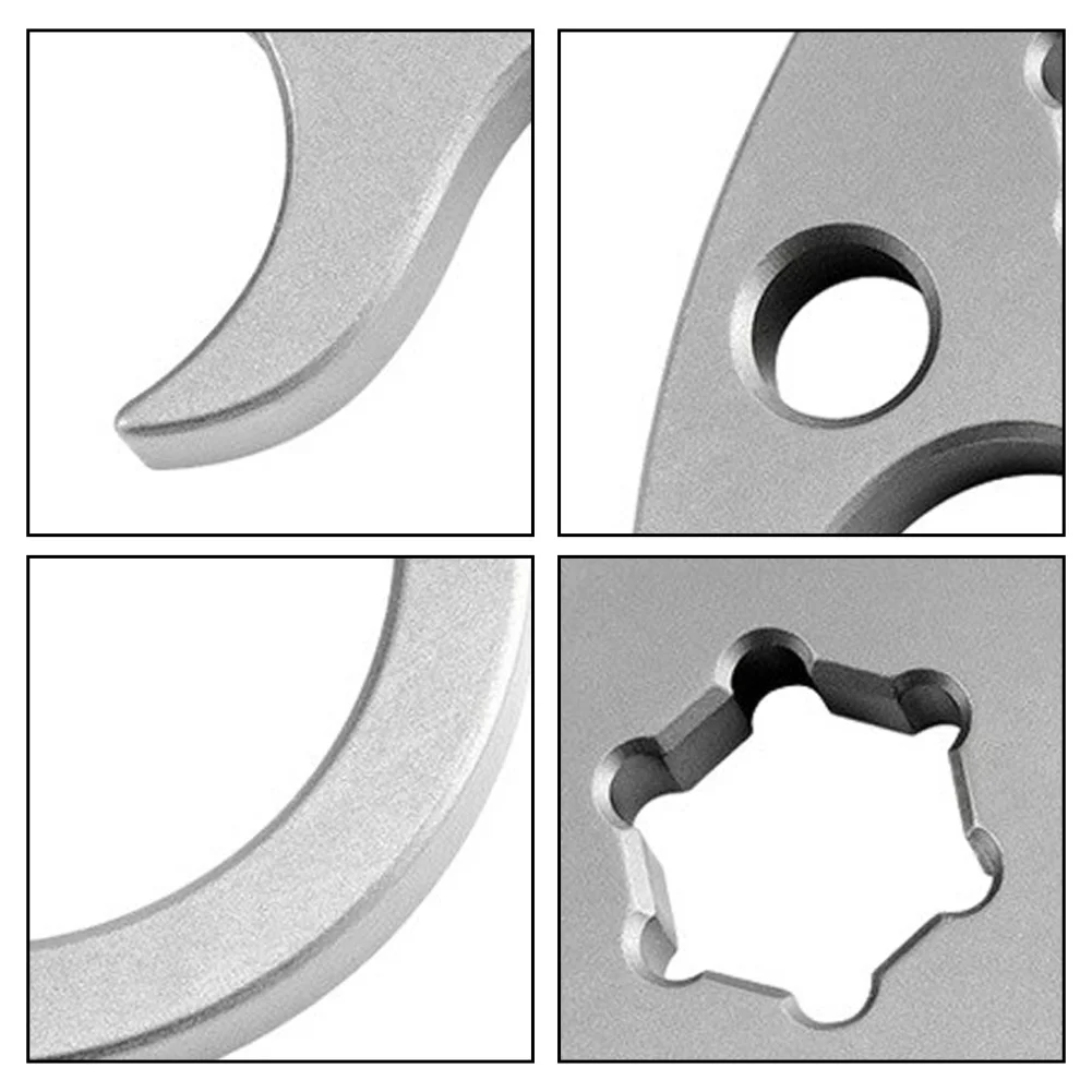 Alloy Pry Bar EDC Multi Tool Compact 15x10x3mm Ultra Light 14.5g for Prying Bottle Opening Cap Removal Hex Wrench