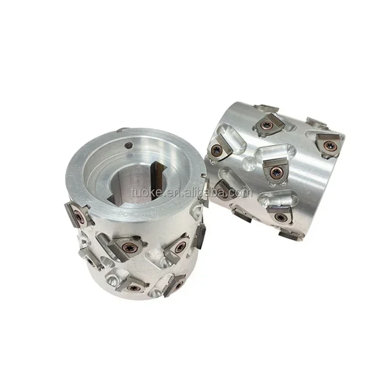 

2025 hot sale TUOKE Woodworking Tools PCD Cutter Milling Bit 80x30xH65 for Diamond Pre-milling Cutter * 2PCS
