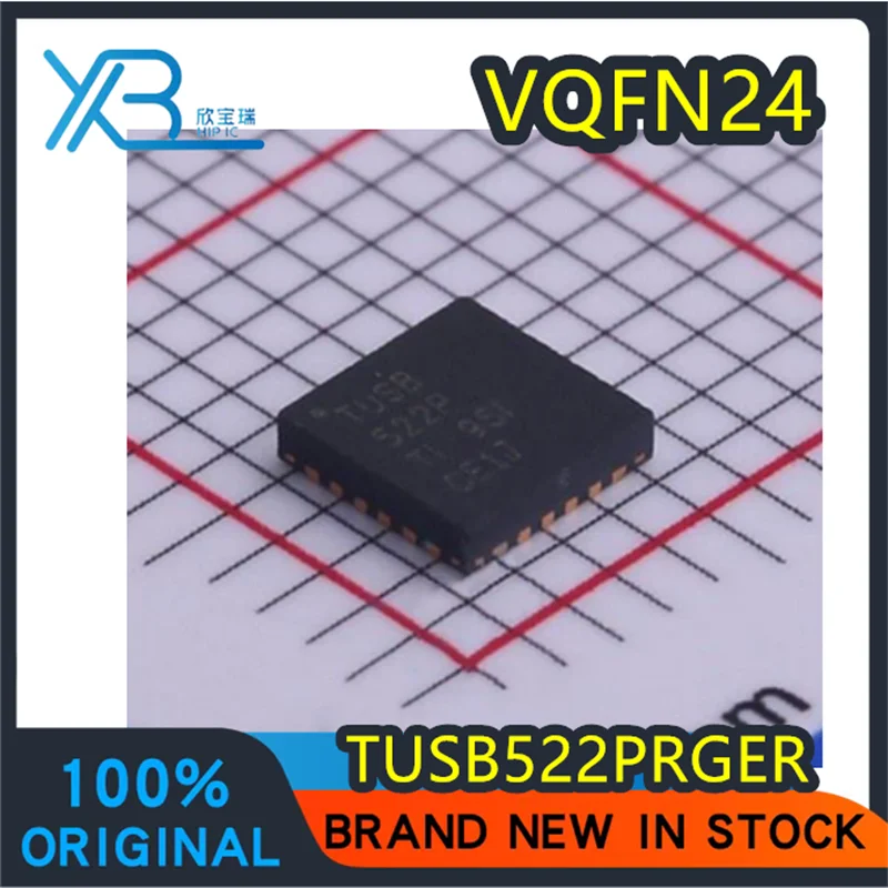 

(10/100 pieces) TUSB522PRGER TUSB522P QFN24 Brand new genuine signal buffer chip Fast delivery spot