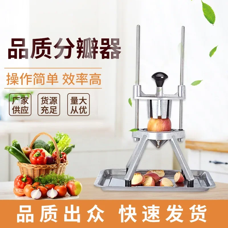 Manual fruit splitter vegetable dicing machine manual slicer vertical dicing machine cucumber potato dicing machine