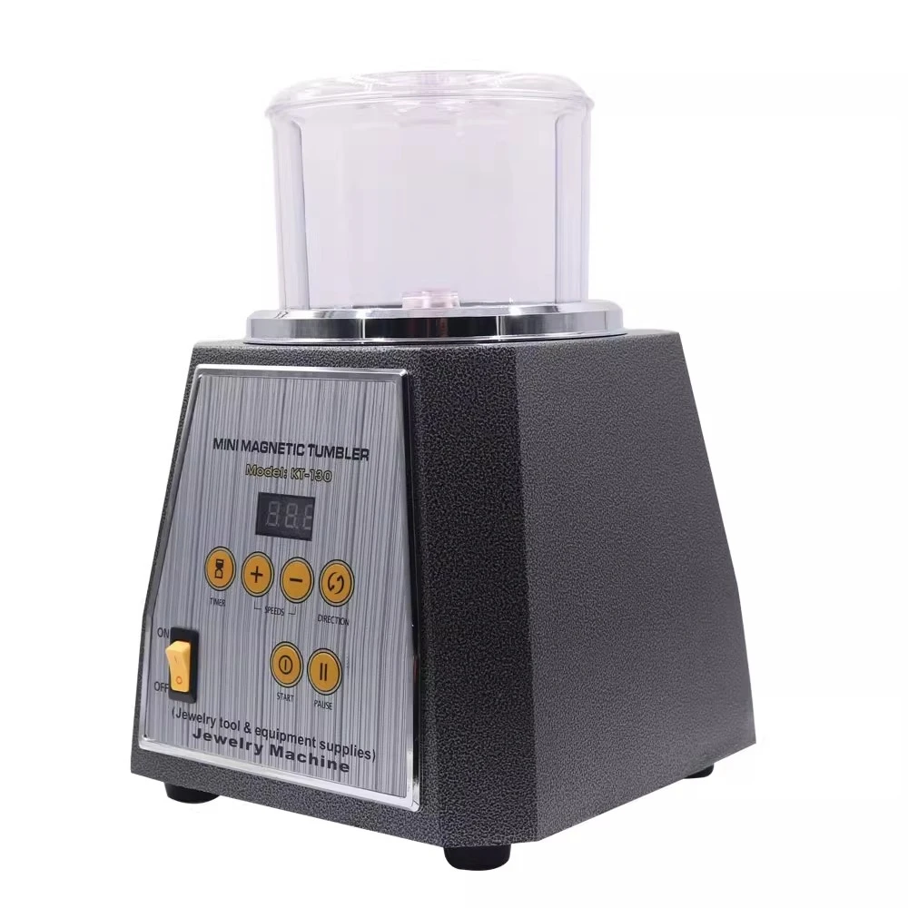 

Small magnetic polishing machine KT-130 magnetic polishing machine