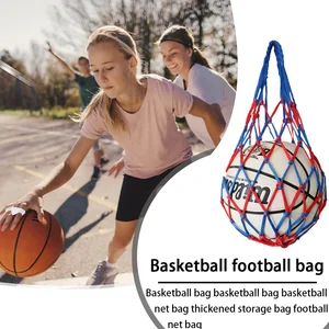 Ball storage bag, net, soccer, volleyball, youth, self -coaching, nylon, bold, football, accessories 8 Main Sales Football Scholarship - №6