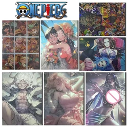 ONE PIECE Puzzle card series Monkey D. Rufy Nami Boa Hancock Roronoa Zoro Nico Robin Game Collection regali di natale di compleanno