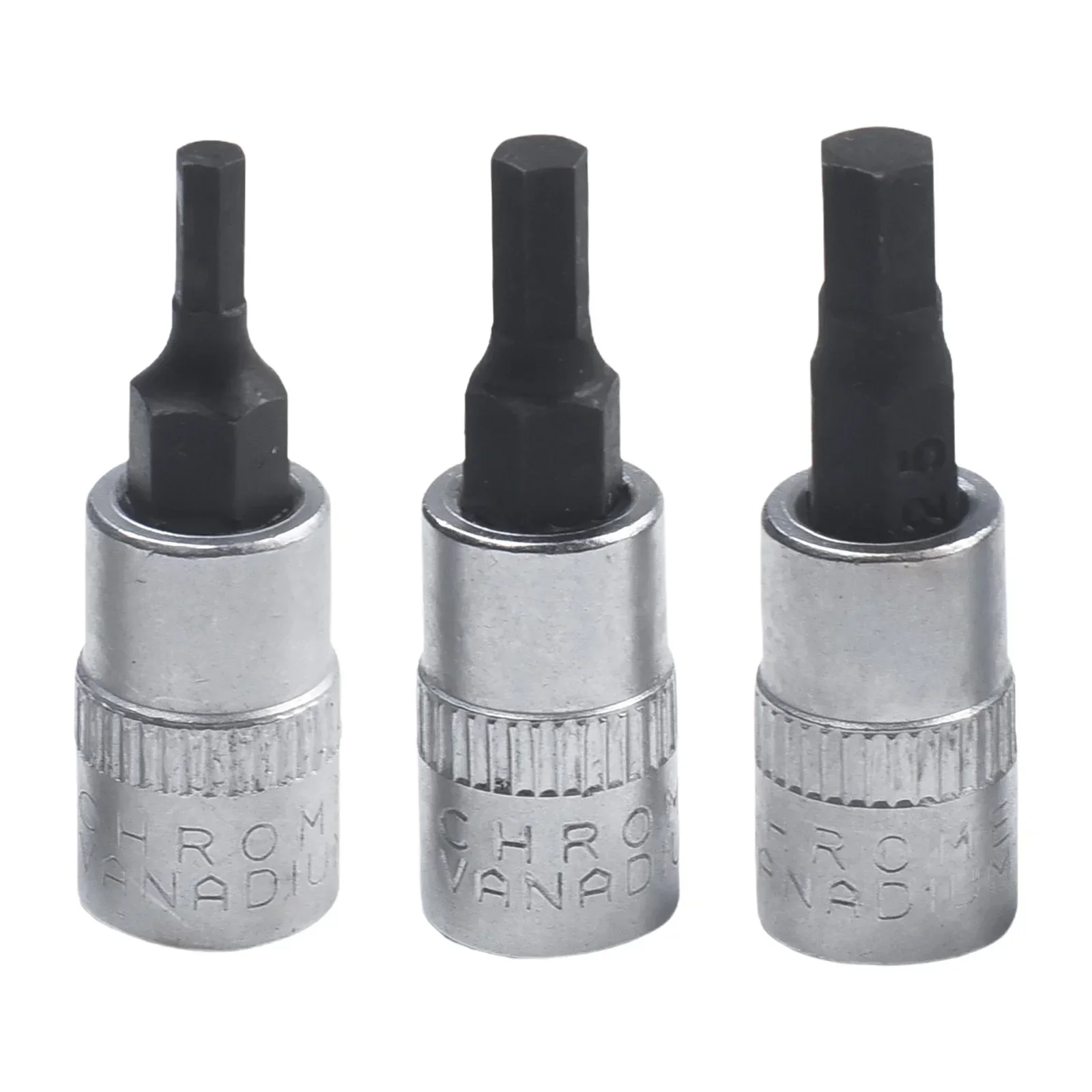 3Pcs 1/4Inch Screwdriver Bit Socket Set Hex Screw Driver Bit H3-H8 Screwdriver Accessories For Torque Spanner Ratchet Wrench