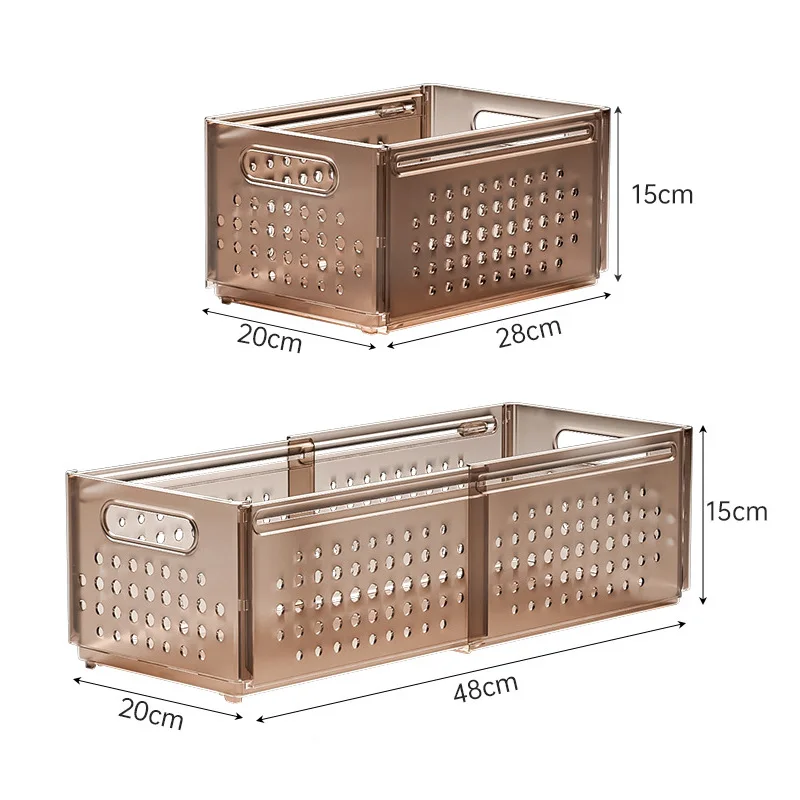 Armoire de Cuisine Extensible de Grande Capacité, Boîte de Rangement pour Collations et Cosmétiques, Garde-Robe pour Gagner de l'Espace