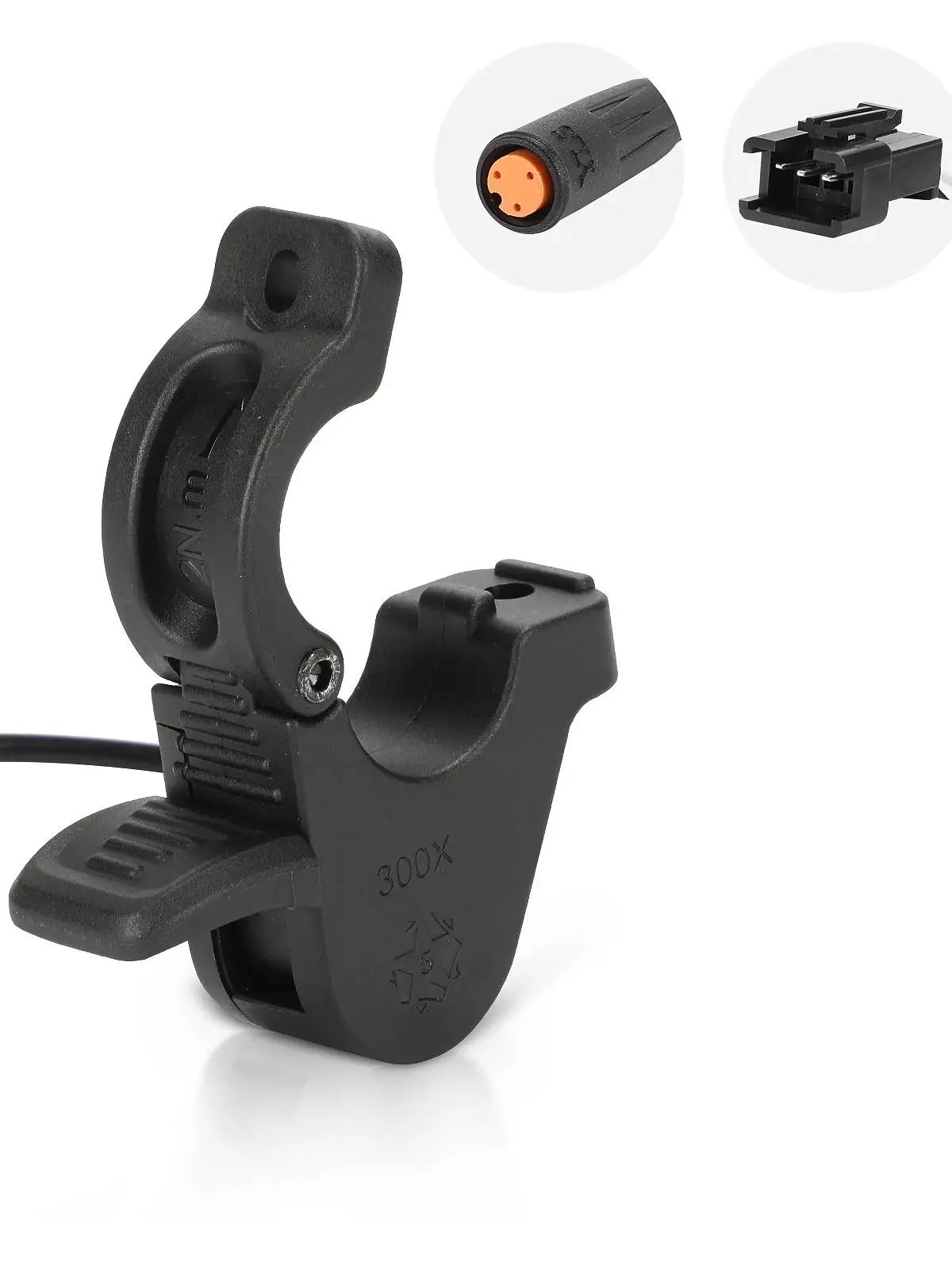 AliExpress OIMG WUXING 300X Electric Bike Fast Release Thumb Throttle, Speed Accelerator for E-Bikes, E-Scooters, and Bafang Conversion Kit