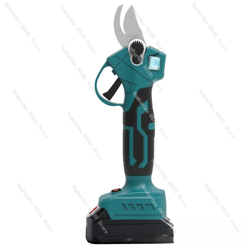 Handheld electric pruning shears: lithium battery charging garden shears