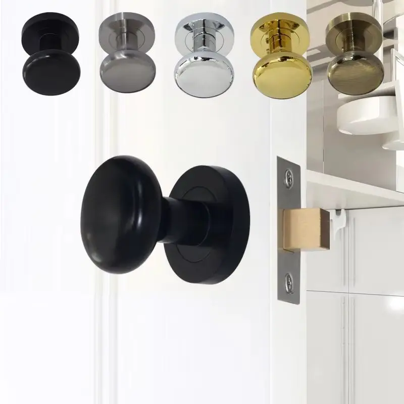 

Совершенно новые европейские невидимые дверные ручки из твердого цинкового сплава, фоновый замок, настенные односторонние дверные замки без ключа