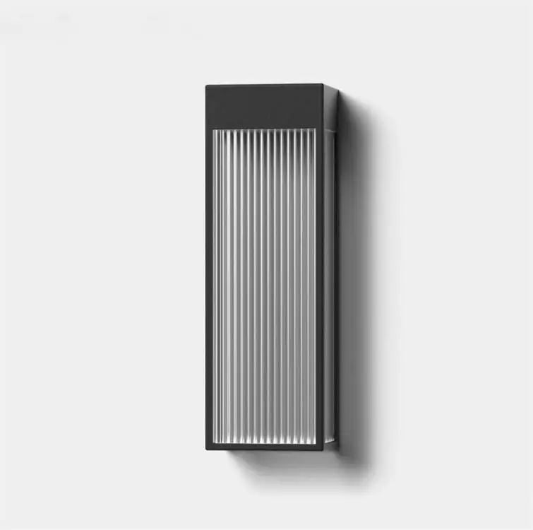 

Modern Simple Outdoor Solar LED Wall Lights Waterproof Exterior for Villa Garden Gate Balcony & Walls IP54 Rating