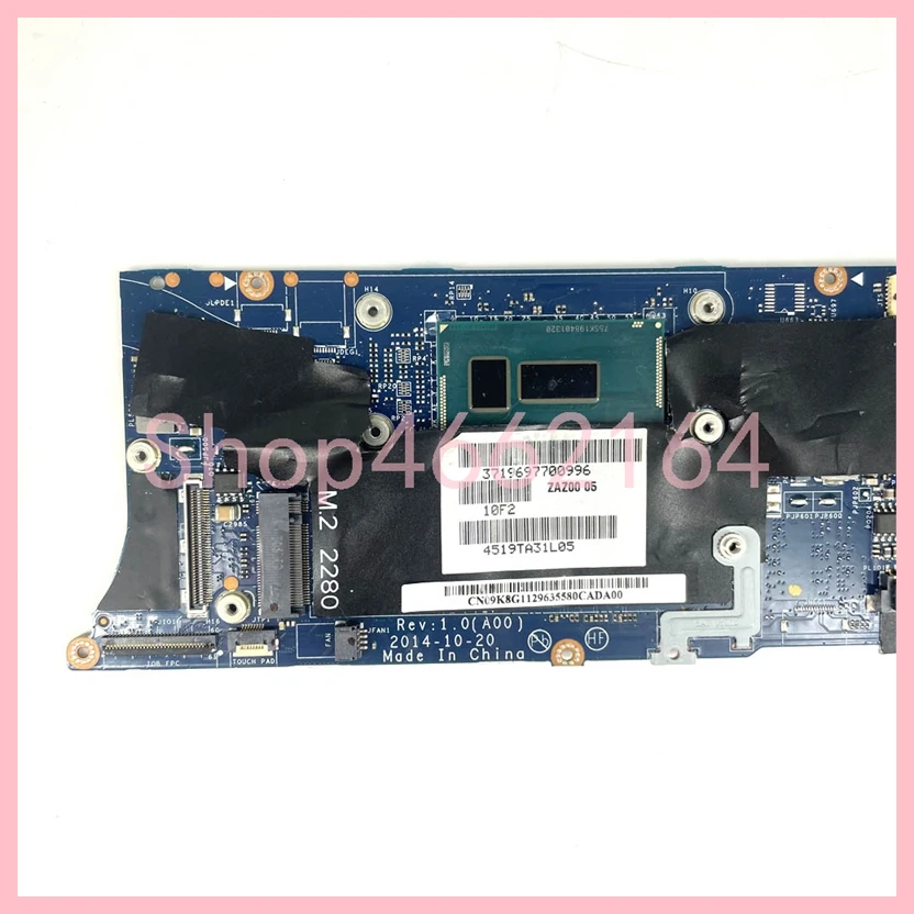 Imagem -05 - Laptop Motherboard para Dell Mainboard 100 Testado ok La-b441p i3 i5 I75th Gen Cpu 4gb 8gb de Ram Xps 13 9343